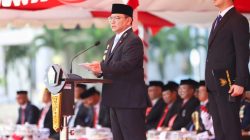 Pj Gubernur Sultra Pimpin Upacara HKN ke-60 dengan Semangat “Gerak Bersama, Sehat Bersama”