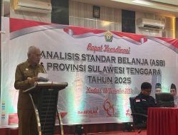 Terapkan Analisis Standar Belanja, Pemprov Sultra Terus Lakukan Perbaikan Sejumlah Aspek