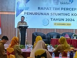 Pemkot Kendari Gelar Rapat Tim Percepatan Penurunan Stunting Kota Kendari 2024