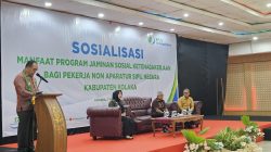 BPJS Ketenagakerjaan Kendari Sosialisasikan Program Bagi Pekerja Non ASN Kabupaten Kolaka