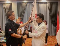 Samsuddin Rahim Resmi Nahkodai PMI Kota Kendari Periode 2023-2028