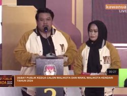 Debat Publik Kedua, Paslon Yudhi-Nirna Ungkap Strategi Tingkatkan Keamanan di Kendari: Siskamling dan CCTV