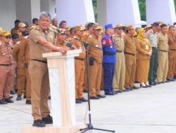 Pimpin Apel Gabungan, Pj Wali Kota Kendari Tegaskan Netralitas ASN dan Sosialisasikan 8 Misi Asta Cita Presiden