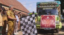 Pj Wali Kota Kendari Lepas Pendistribusian Logistik Pilkada 2024