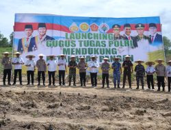 Dukung Ketahanan Pangan, Polda Sultra Launching Gugus Tugas