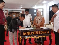 KPU Konawe Bersama BPJS Ketenagakerjaan Teken Kerjasama Perlindungan Penyelenggara Ad Hoc