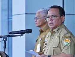 Pimpin Apel Gabungan, Pj Gubernur Sultra Ingatkan Pemerintahan Daerah Harus Bersih, Efisien dan Bebas dari Kebocoran Anggaran