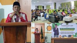 Beri Pembinaan ASN di Kemenag Wakatobi, Muhamad Saleh Tekankan Konsep BerAKHLAK