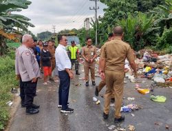 Pj Wali Kota Kendari Pimpin Aksi Bersih Sampah di Sejumlah Titik Kota