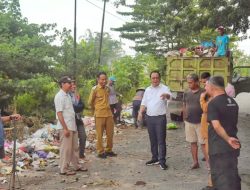 Pj Wali Kota Kendari Tinjau Langsung Tumpukan Sampah di Jalan Ruruhi Kecamatan Poasia