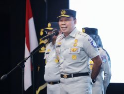 Pastikan Kesiapan Seluruh Personel, Rivan A. Purwantono Pimpin Apel Pengamanan Mudik Nataru Jasa Raharja