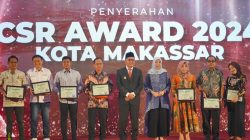 Pertamina Patra Niaga Regional Sulawesi Raih Penghargaan CSR Award 2024 Dari Walikota Makassar