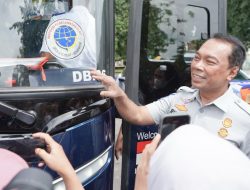 Cegah Kecelakaan Lalu Lintas, Dirut Jasa Raharja Dampingi Wamenhub Sidak Kelaikan Bus Pariwisata di Prambanan