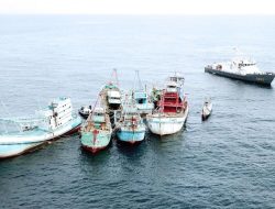 KKP Sebut Berhasil Tangkap 240 Kapal Ikan ilegal Sepanjang 2024