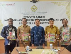 Ketua DPRD Kota Kendari Terima Laporan Hasil Pemeriksaan Kinerja Tahun 2024 dari BPK Sultra