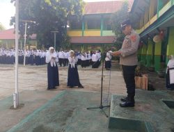 Polres Baubau Berikan Sosialisasi Penerimaan SMA Kemala Taruna Bhayangkara di Sekolah