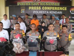 Polresta Kendari Ungkap Motif Ketersinggungan di Balik Kasus Pembunuhan di Salah Satu Hotel