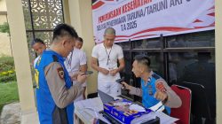 83 Calon Taruna Akpol Panda Polda Sultra Jalani Pemeriksaan Kesehatan dengan Sistem Barcode untuk Transparansi Seleksi