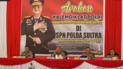 Kalemdiklat Polri Beri Arahan Langsung ke Personel SPN Polda Sultra, Tekankan Pengendalian Pendidikan Berkualitas