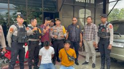 Bawa Senjata Tajam, Dua Tukang Parkir di Kendari Diamankan Polisi