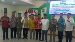 Rakor Persiapan Pemberangkatan JCH Sultra 2025, Kakanwil Kemenag Sultra Tekankan Kerjasama Lintas Sektor