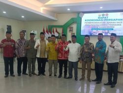 Rakor Persiapan Pemberangkatan JCH Sultra 2025, Kakanwil Kemenag Sultra Tekankan Kerjasama Lintas Sektor